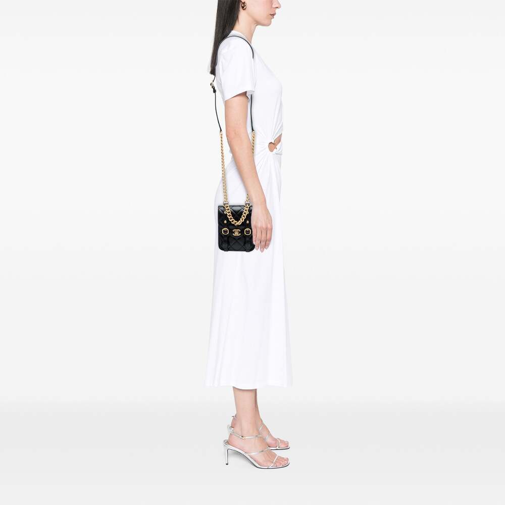 Chanel City School Flap Messenger Bag #251740C40B - Picture 7 of 8
